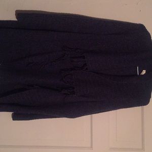 Navy blue cardigan